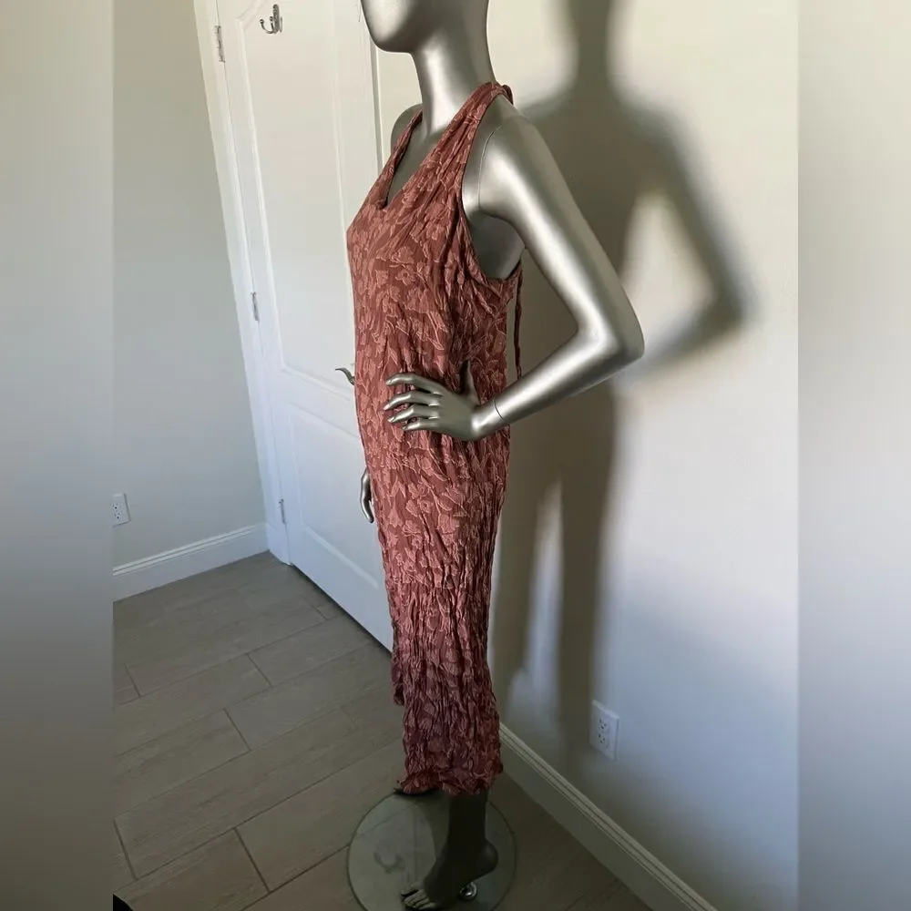 Knot Sisters Pretty Floral Cropped Jumpsuit size Large - Picture 3 of 10